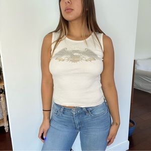 Vintage Harley Davidson baby tee